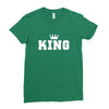 King Ladies Fitted T-Shirt
