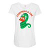 everything is fine Maternity Scoop Neck T-shirt