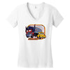 roll out Women's V-Neck T-Shirt