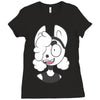 the people are the monsters Ladies Fitted T-Shirt