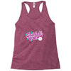 softball diva neon Racerback Tank