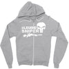 american sniper punisher Zipper Hoodie