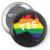 Vote Yes Australia Pin-back button
