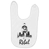 rebel   blackout Baby Bibs