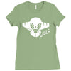 uomo jeeg robot d'acciaio stampa bianca cartoon&amp;fumetti Ladies Fitted T-Shirt