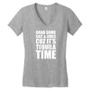 Grab Some Salt And Limes Cuz It's Tequila Time Women's V-Neck T-Shirt