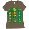 cheesy talk Ladies Fitted T-Shirt