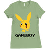picachu gameboy Ladies Fitted T-Shirt