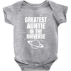Greatest Auntie In The Universe Baby Onesie
