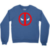 deadpool logo avengers marvel comics gift Crewneck Sweatshirt