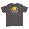 amity island jaws inspired movie shark printed Youth Tee