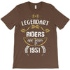 legendary riders are born in 1951 T-Shirt