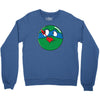 who watches the pizza Crewneck Sweatshirt