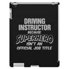 driving instructor superhero iPad 3 and 4 Case