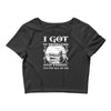 99 problems   fishin' solves all of em Crop Top