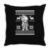 christmas saiyan prince Throw Pillow