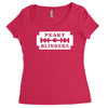 peaky blinders razor blade mens Women's Triblend Scoop T-shirt