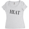 heat Women's Triblend Scoop T-shirt