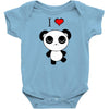 i love panda Baby Onesie