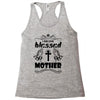 I Am One Blessed Mother Racerback Tank
