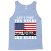 Lets Pray For Vegas, God Bless Tank Top