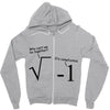 be together it's complicated math Zipper Hoodie