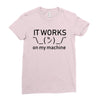 my machine Ladies Fitted T-Shirt