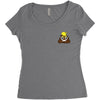 trump shit pocket Women's Triblend Scoop T-shirt