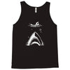 shark attack swimmer Tank Top
