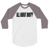 all about boo 3/4 Sleeve Shirt