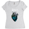 nature in my heart Women's Triblend Scoop T-shirt