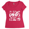 80s survival guide cassette high Women's Triblend Scoop T-shirt