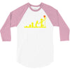 evolution lego basketball sports funny 3/4 Sleeve Shirt