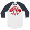 made in usa 3/4 Sleeve Shirt