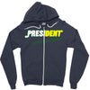 president eat people Zipper Hoodie