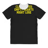 cloudy eyes, empty hearts, might lose All Over Women's T-shirt
