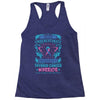 Never Underestimate the Strength of a Thyroid Cancer Warrior Racerback Tank