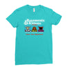 basements and kittens Ladies Fitted T-Shirt