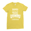 driver picks the music passenger shuts his cakehole Ladies Fitted T-Shirt