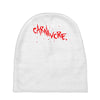 carnivore logo red Baby Beanies