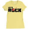 let's rock Ladies Fitted T-Shirt
