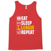 eat sleep league Tank Top