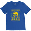 ugly sweater party beer bear funny V-Neck Tee