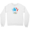 retro los angeles 1984 olympic games Crewneck Sweatshirt