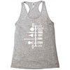 spaceship timeline funny  sci fi star retro wars trek joke cool Racerback Tank