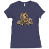 naughty boy Ladies Fitted T-Shirt