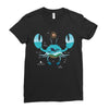Crab Ladies Fitted T-Shirt