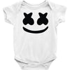 marshmello face Baby Onesie