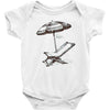 beach umbrella Baby Bodysuit