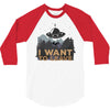 I Want To Leave 3/4 Sleeve Shirt